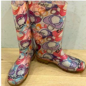COACH RAIN BOOTS